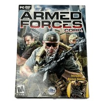 City Armed Forces Corp &amp; Terrorist Takedown 2 Games War PC Game Mature Sealed - £20.60 GBP