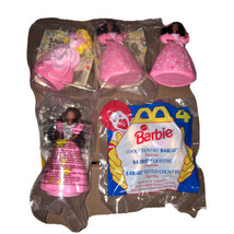 Mcdonalds Costume Ball Barbie SEALED, African American Pageant, Cool Country lot - £11.09 GBP