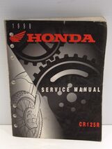 1998 Honda Service Manual CR125R - $82.12 CAD