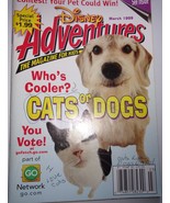 Disney Adventures Who’s Cooler Cats Or Dogs March 1999 - $4.08 CAD