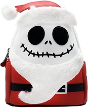 Loungefly Disney Nightmare before Christmas Santa Jack Cosplay Mini Backpack - £103.90 GBP