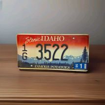 &#39;95 Scenic Idaho License Plate Gem County Big Pine On Right 1G3522 Man C... - $27.69 CAD