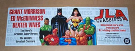 2004 JLA Classified poster 1: Batman,Superman,Wonder Woman,Aquaman,Green Lantern - £16.02 GBP