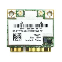 Dell Wireless DW1550 Precision M4800 WiFi Card BlueTooth 4.0 TVFF3 0TVFF3 - £23.33 GBP
