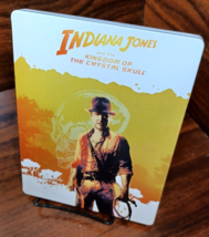 Indiana Jones Kingdom of Crystal Skull Steelbook (4K - No Digital)-Free Box S&amp;H! - £22.93 GBP