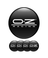 4 x 48 mm Oz Racing Logo Sticker Wheel Center Hub Cap - £10.93 GBP