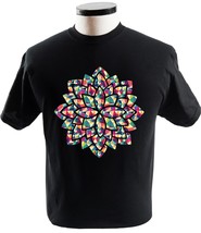 Lotus Flower Yoga Meditation Om Namaste T Shirt Religion T-Shirts - £13.54 GBP+