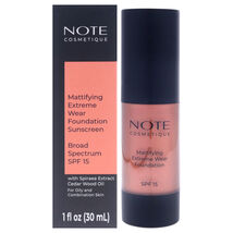 Mattifying Extreme Wear Foundation SPF 15 - 110 Smoke by Note Cosmetique... - $14.99