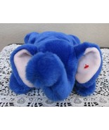 Ty Beanie Buddy Peanut The Royal Blue Elephant 16&quot; - $13.36