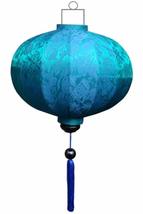 Vietnamese Oriental Silk Bamboo Handcrafted Lantern Lamp Chinese Globe Small 10  - £22.39 GBP