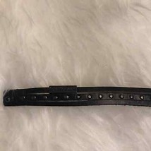 Calvin Klein Jeans brown leather stud choker - $21.22