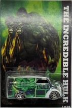 Dairy Delivery Milk Truck Custom Hot Wheels Incredible Hulk Series w/Real Riders - £74.95 GBP