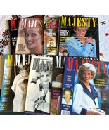 Lot of 9 Princess Diana Cover Majesty Magazines Later Editions - $910.08 MXN