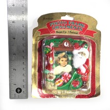 Vintage Hartin Christmas Photo Frame 3 in 1 Magnetic Easel Ornament in Pkg. - $7.68