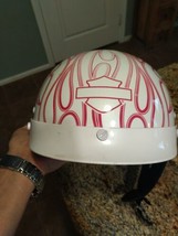 Women’s Harley Davidson Pink And White Safety Crash Helmet Size Xs - $58.41