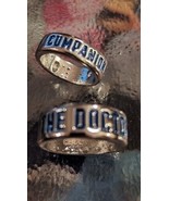 BBC DR WHO OFFICIAL BBC SIZE 10 AND 7 Doctor And  COMPANION  RING Gift S... - $18.22 CAD