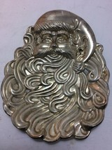 International Silver Company Silver Plated Santa CANDY/NUT Dish! GG591DXX - $17.91