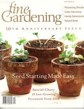 Tauntons Fine Gardening 10th Anniversary Issue April 1998 #60 Raised Beds - £2.48 GBP
