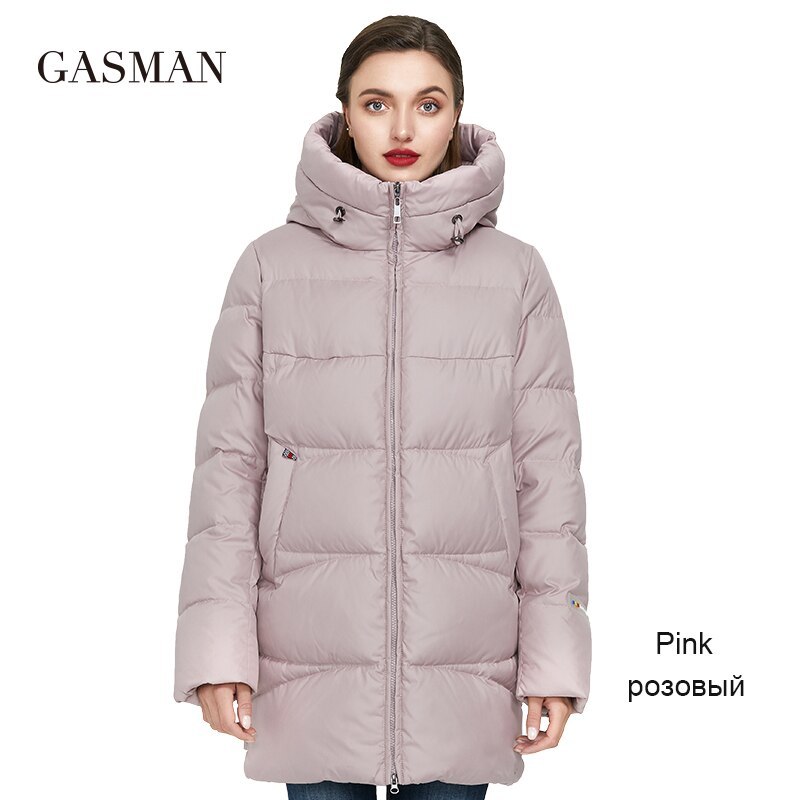 Primary image for GASMAN 2022 Coat women warm hooded parka Women's winter jacket fall outwear Fema
