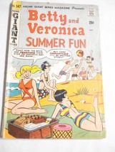 Archie Giant  Series #147 Betty and Veronica Summer Fun Fair+ 1966 Bikini Cover - £7.95 GBP