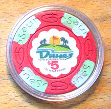 (1) $5. Dunes Casino Chip - Las Vegas, Nevada - 1989 - $16.95