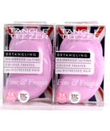 2 Ct Tangle Teezer For Color Treated Fine &amp; Fragile Detangling Hair Brush - £22.49 GBP