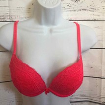 Neu Look neon pink fuchsia lace bra - $16.09