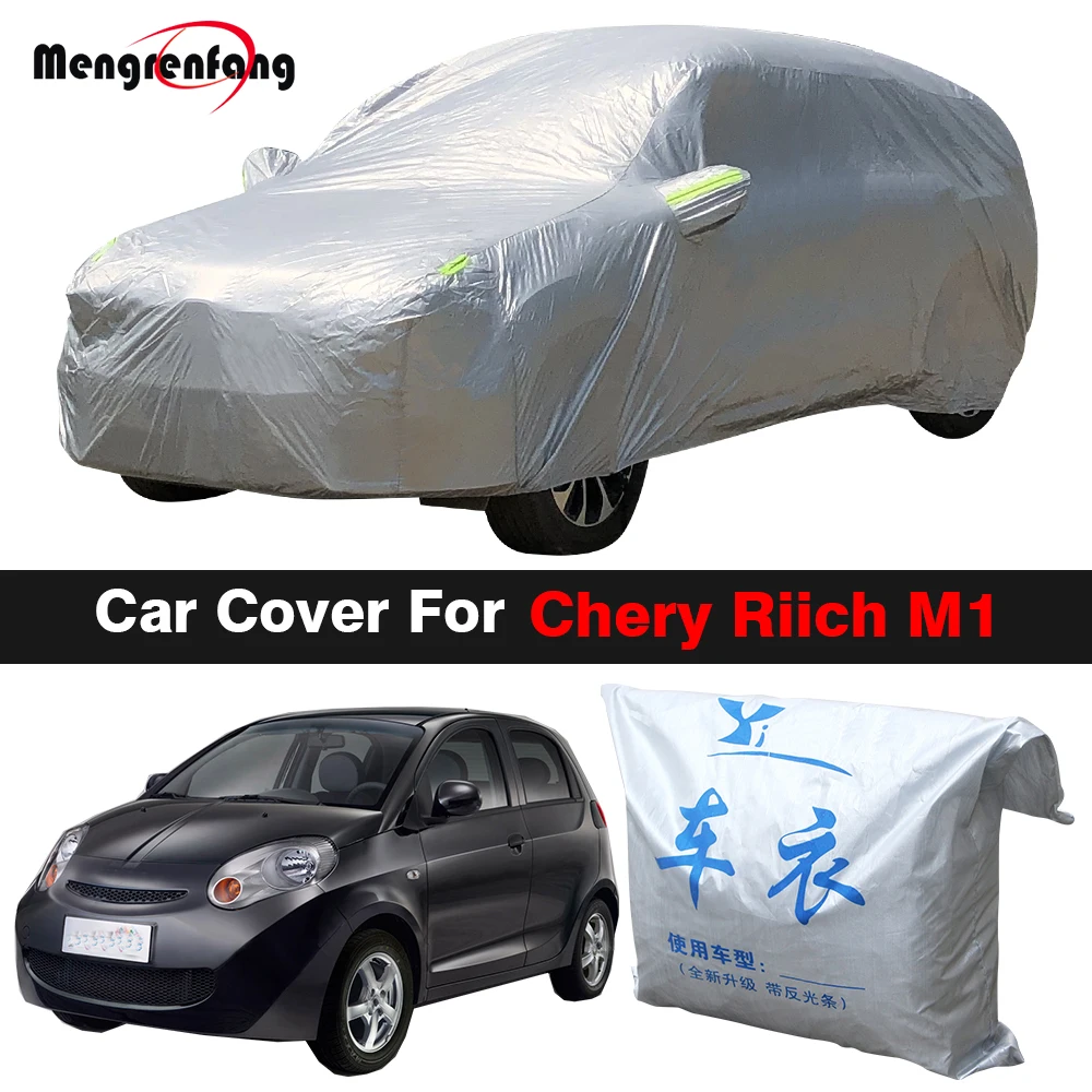 Car Cover Auto Outdoor Anti-UV Sun Rain Snow Protect Cover Dustproof For Chery - £42.96 GBP