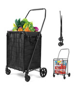 Realife Foldable Shopping Cart with Liner, - $3,557.32 MXN