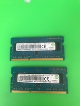 8GB RAMAXEL(2X 4GB) Laptop Memory RMT3170EF68F9W-1600 PC3L-12800S DDR3 1600 - £10.21 GBP