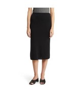 Eileen Fisher Petite Wool Blend Black Skirt Large PL - $1,138.30 MXN