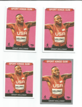 Grant Holloway (Track &amp; Field) 2023 Sage Sportkings Vol 4 Lot Of 4 Assorted #135 - £6.14 GBP