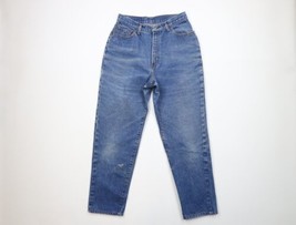 Vintage 80s Levis Womens Size 15 Distressed High Waisted Denim Mom Jeans USA - £70.43 GBP