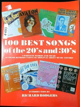 100 Best Songs Of The 20s And 30s Music / Songbook 493a - £7.05 GBP
