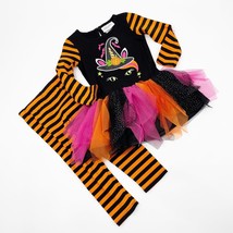 Emily Rose Girls Fall Halloween Tunic Dress Leggings 2 Piece Set SZ 18 M... - $364.41 MXN