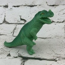 1988 Vintage Playskool Ceratosaurs Dinosaur Green Toy Action Figure Preh... - $11.88