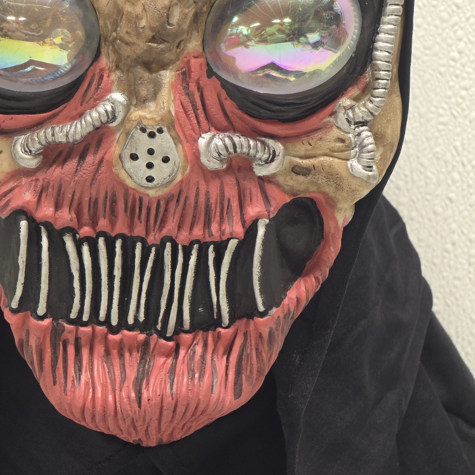 Easter Unlimited Fun World Alien Cyborg Fallout Victim Halloween Mask Bubble Eye Item image 6