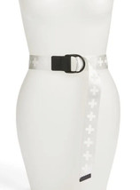 Nwd Women’s Bp. + Wildfang Adjustable D-Ring Belt White Cross One Size - £4.67 GBP