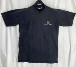 Splendor of the Seas Logo By Dynasty Unisex Black Short Sleeve T-Shirt S... - £9.85 GBP