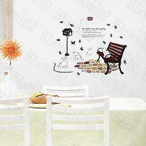 Street Kitten - Hemu Wall Decals Stickers Appliques Home Decor 12.6 BY 23.6 I... - £11.92 GBP