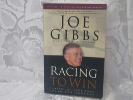 Joe Gibbs Autobiography Racing To Win Softcover - £12.75 GBP