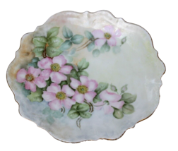 Vintage C.T. Altwasser Fine Porcelain China 8.5” Scalloped Plate Germany Dogwood - £6.32 GBP
