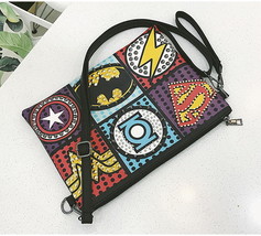 Rock Style Rivet Clutch Bag Exquisite Punk Handbag Women Envelope Bag Leather Su - £23.52 GBP