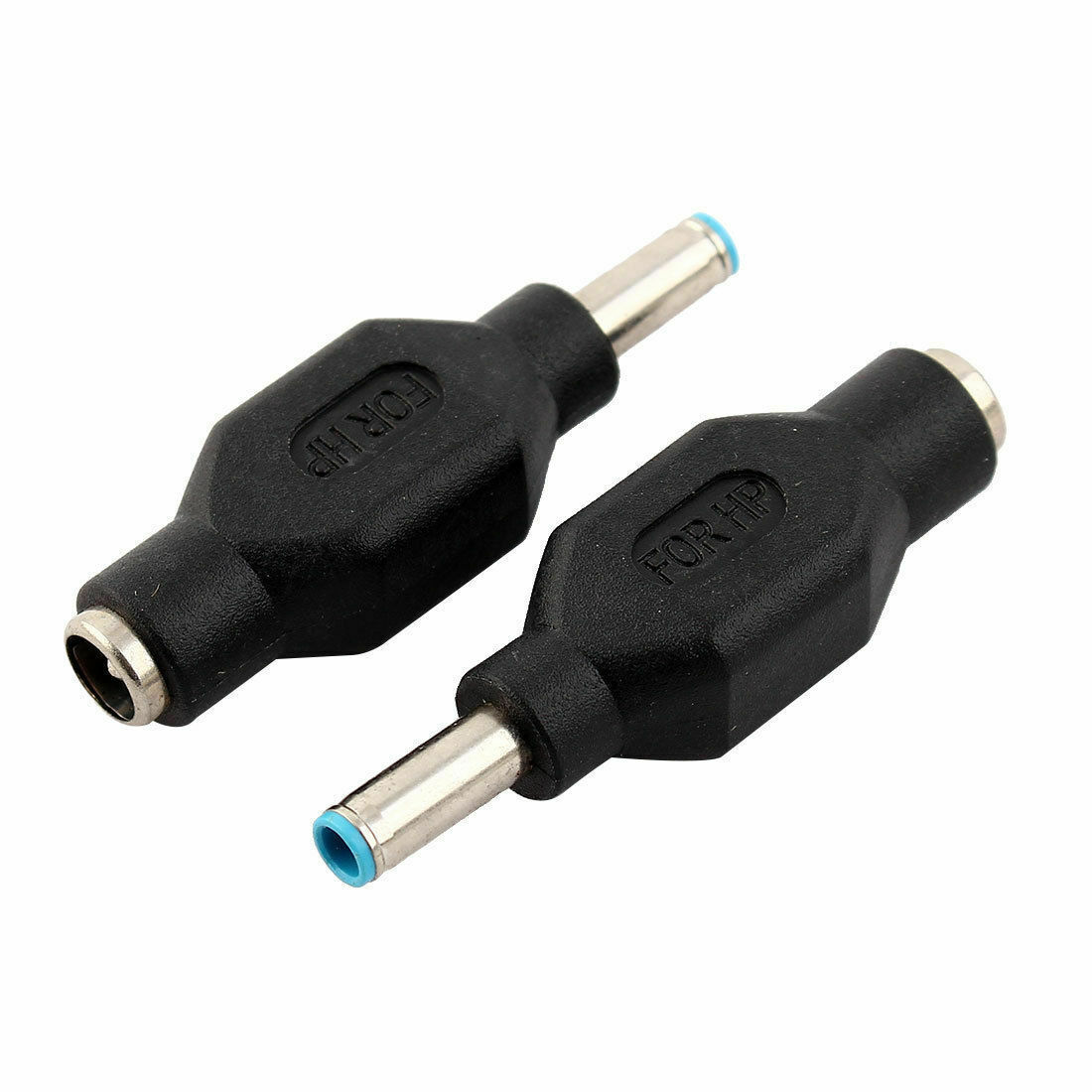 2X 4.5mm x 3mm Male to 5.5mm x 2.1mm Female DC Power Adapter Jack for HP... - $5.75