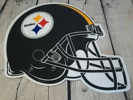 NFL Pittsburgh Steelers Die Cut Felt Pennant Sign Helmet Man Cave Bar Decor - £7.05 GBP