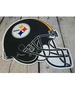 NFL Pittsburgh Steelers Die Cut Felt Pennant Sign Helmet Man Cave Bar Decor - £7.06 GBP