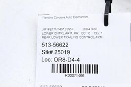Rear Lower Control Arm Toe Link Fits 04-08 MAZDA RX8 71466 image 12