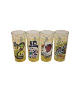 Set of 4 Ed Hardy Tattoo Pint Tall 16oz Drinking Glasses Gambling Bar Gl... - £21.93 GBP