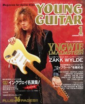 YOUNG GUITAR 1992 January 1 Music Magazine Japan Book yngwlie j malmsteen - $36.73