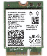 HP 937263-001 INTEL DUAL BAND WIRELESS-AC 9560NGW M.2 NGFF WIFI W/BT 5.0... - $12.48